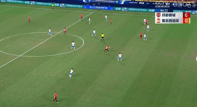 【中超】韦世豪费利佩艾克森各2球 蓉城7比0西海岸