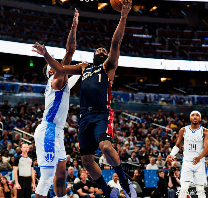 骑士122-128魔术！阿特金森早看清现实，哈登赛后直接把话挑明|詹姆斯·哈登|贝恩|克利夫兰骑士队|米切尔-罗宾逊|多诺万-米切尔_新浪体育_新浪新闻