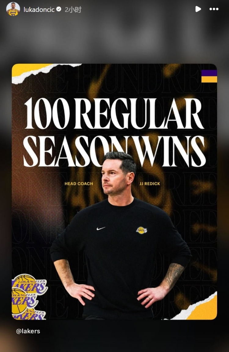 云开体育官网-东契奇祝贺众人里程碑：詹姆斯胜场第一 雷迪克100胜 八村5000分