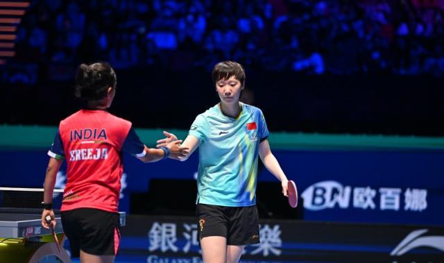 云开体育官网入口-王曼昱3比0阿库拉 国乒六女将均进澳门世界杯16强
